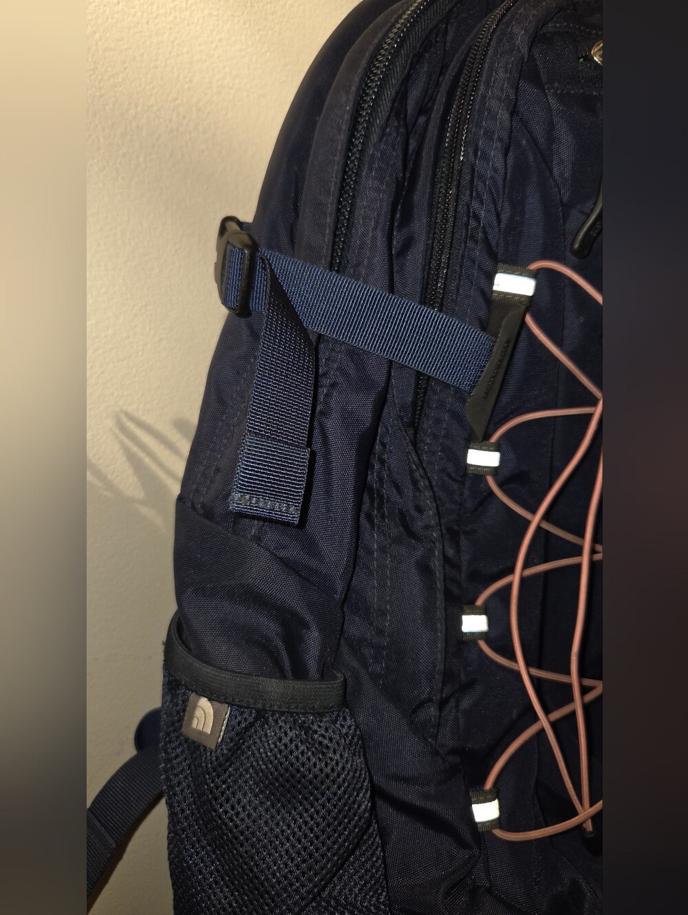The North Face Borealis Backpack Navy/Salmon - Picture 3 of 13